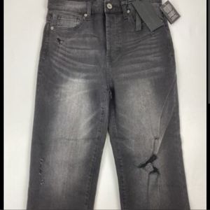 Kendall & Kylie The Iconic High Rise Distressed Jeans 29